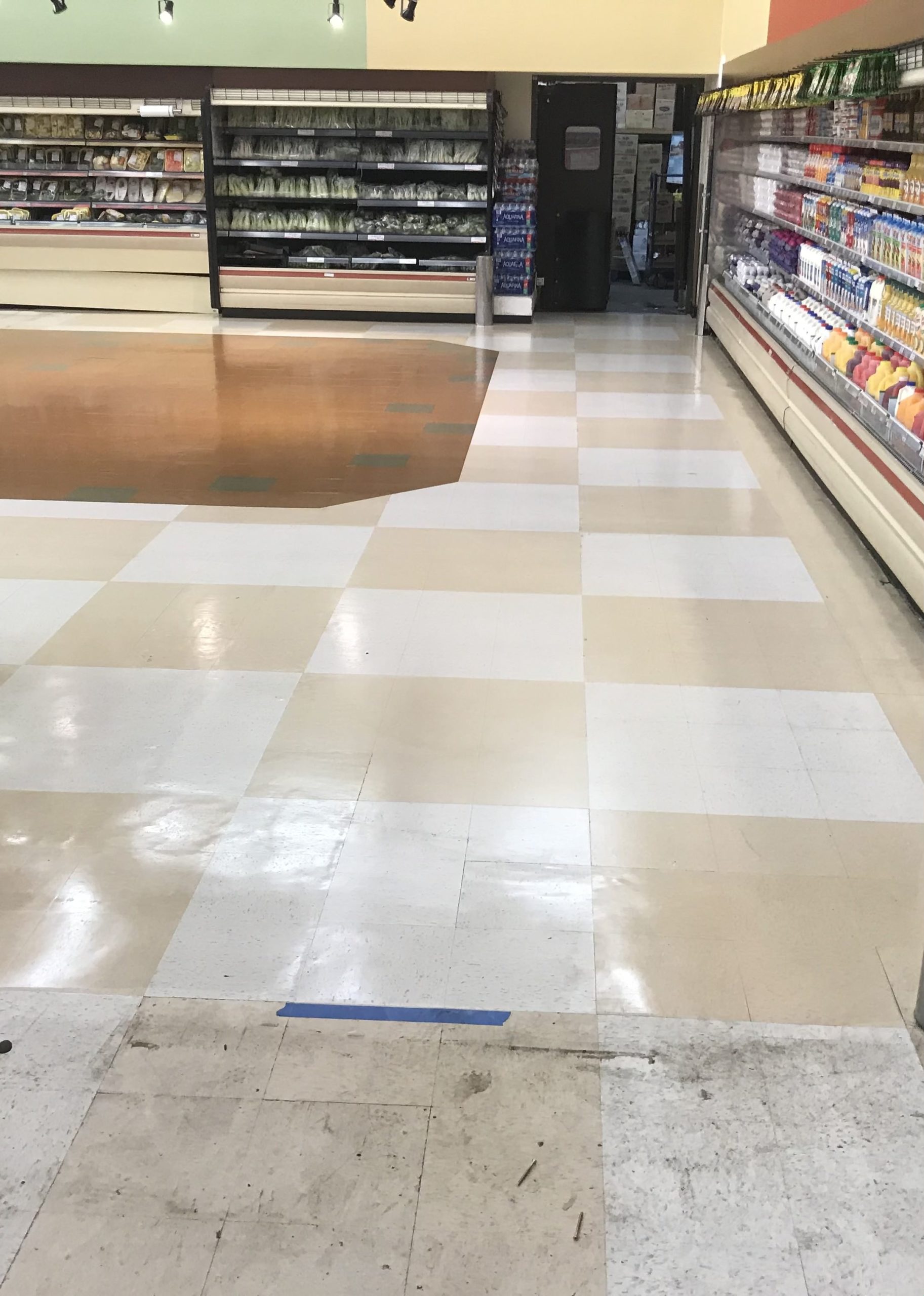 Clean and dirty floor difference